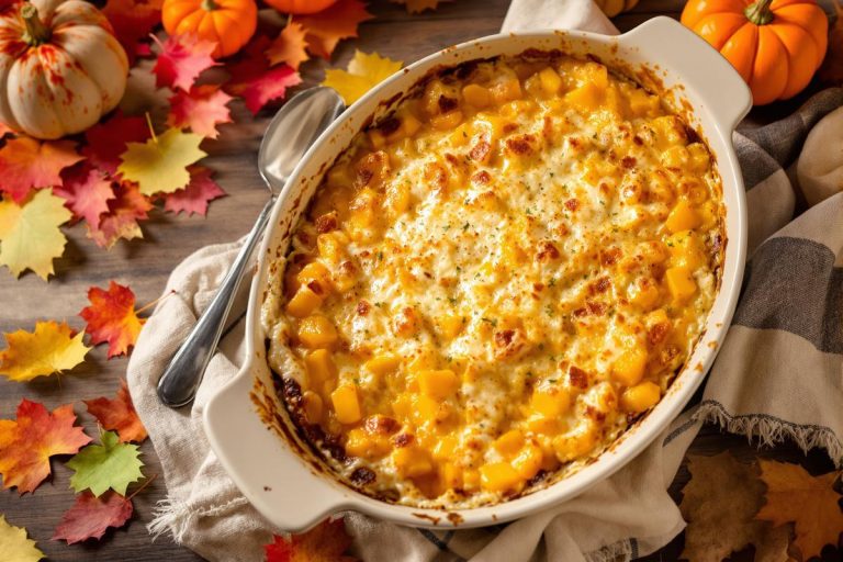 Avec 5 ingrédients, préparez le gratin de courge le plus crémeux de l’automne..jpg