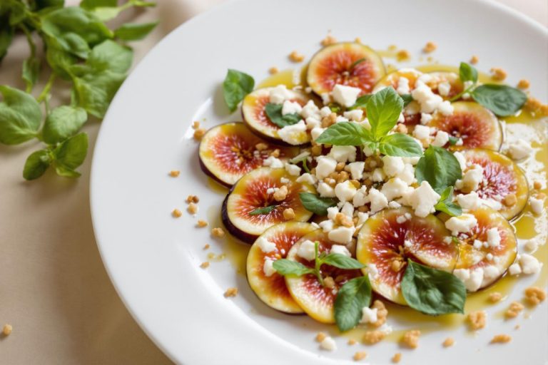 Cette manière élégante de servir les figues en entrée fait toujours son petit effet - c'est très simple à faire.jpg