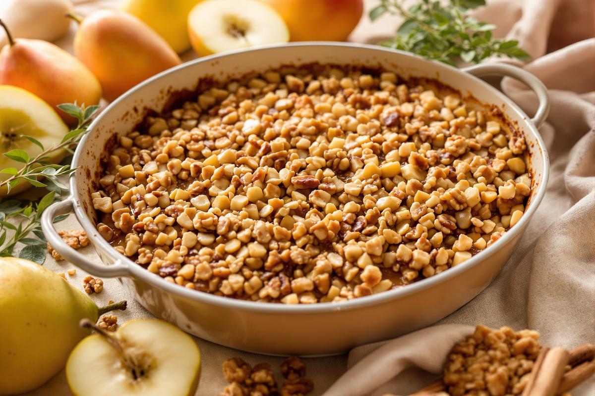 Crumble aux poires et aux noix : le dessert automnal qui régale tout le monde.jpg
