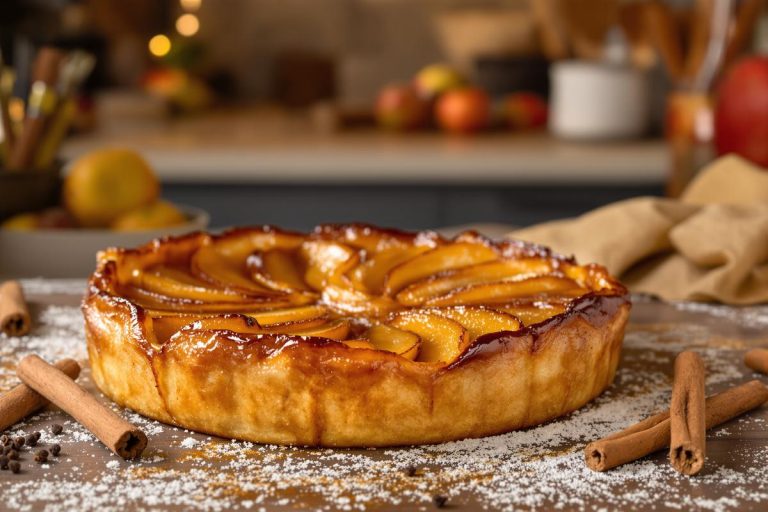 Oui oui, cette tarte Tatin caramélisée se prépare directement à la poêle, sans four !.jpg