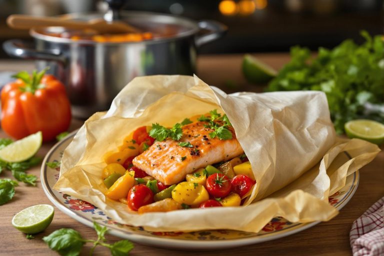 Sans four ni panier vapeur, elle réussit ses papillotes de poisson à la perfection avec cette technique.jpg