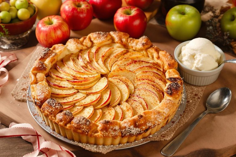 Vous allez adorer préparer cette tarte aux pommes croustillante au Airfryer : plus simple, c’est impossible !.jpg