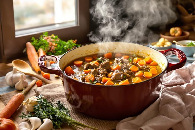 C'est le retour des bons plats mijotés ! La recette du bœuf carottes en cocotte - avec du paleron.jpg