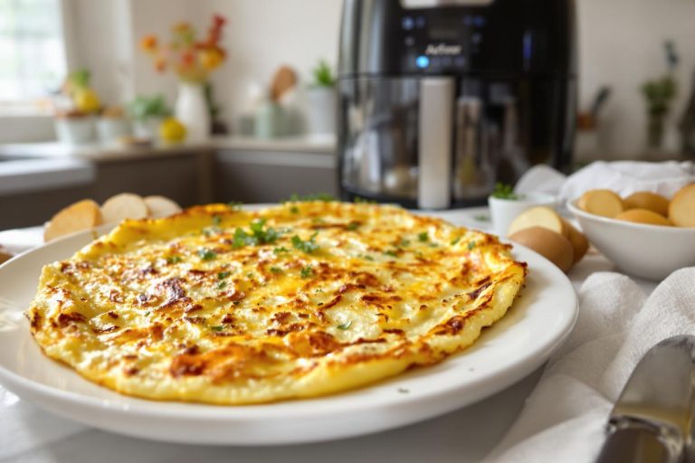 Moins de 3 € par personne et prête en 20 minutes : l’omelette aux pommes de terre à l’Airfryer qui régale tout le monde.jpg