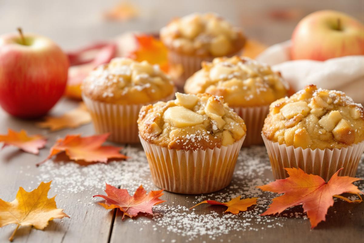 Mon goûter d’automne indispensable : ces muffins aux pommes sont avalés par les enfants en un clin d’œil.jpg